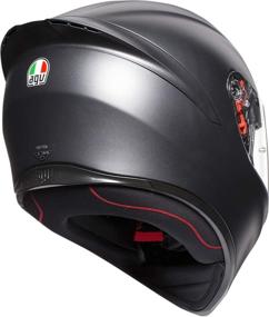 img 1 attached to 🔝 AGV K1 Large Matte Black Helmet: Enhanced Safety and Sleek Style