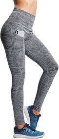 img 1 attached to Neleus Women's Yoga Pant Running Leggings with Pocket Tummy Control High Waist: The Perfect Blend of Comfort and Style