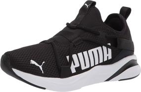 img 4 attached to PUMA Softride Running Black White Men's Athletic Shoes: Ultimate Comfort and Style