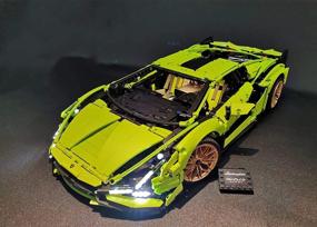 img 4 attached to Brickled Lighting 42115 Lamborghini Included
