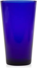 img 2 attached to Set of 8 Libbey Cobalt Flare Tumbler Glasses: Enhancing Your Beverage Experience