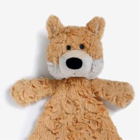 img 3 attached to 🦊 DEMDACO Fitzgerald Fox Brown Plush Rattle Blankie for Children: A Soft and Stimulating Comfort Essential