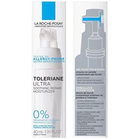 img 3 attached to 🌿 La Roche-Posay Toleriane Ultra Sensitive Skin Face Moisturizer: Soothing & Gentle Cream for Allergy Prone, Irritated, & Sensitive Skin - Fragrance & Preservative Free