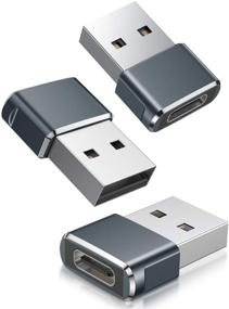 img 4 attached to Адаптер USB C Female на USB Male (3 штуки) Компьютерные аксессуары и периферийные устройства