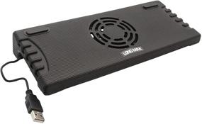 img 4 attached to 💨 Syba SY-NBK68010 Notebook Cooling Stand: Fan for 9-12 Inch Laptops
