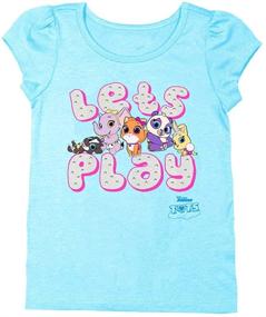 img 2 attached to 👧 Magical Disney Girls' Short Sleeve Tee: Adorable and Comfy Apparel for Young Fans