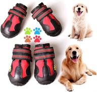 🐾 covertsafe dog boots - non-slip, waterproof dog booties for outdoor activities - dog shoes for medium to large dogs (4pcs) logo