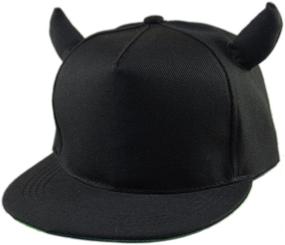 img 2 attached to Thenice Womens Devil Baseball Black Outdoor Recreation