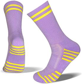 img 3 attached to 🧦 High-Quality FUNDENCY Women's Athletic Crew Socks 6 Pack: Breathable Cushion, Arch Support for Running