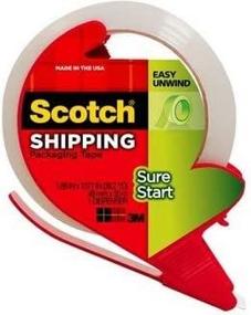 img 1 attached to 📦 Streamline Your Shipping with the Scotch Start Shipping Dispenser Clear