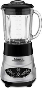 img 2 attached to 🥣 Cuisinart BFP-703BC Smart Power Duet Blender/Food Processor - Brushed Chrome - 3 Cup Capacity - Pack of 6 - Perfect Kitchen Multipurpose Appliance