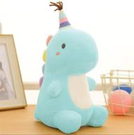 🦕 dinosaur plush toys - cute and soft stuffed animal toy for kids - perfect gift idea for birthdays - a-blueblue logo