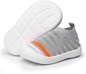 img 4 attached to 👟 Ultimate Toddler Boys' Breathable Open Toe Athletic Sandals: Perfect for Active Feet
