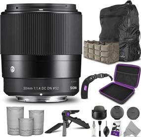 img 4 attached to Top-Rated Sigma 30mm f/1.4 DC DN Contemporary Lens for Canon EF-M Mount: Complete Accessory and Travel Bundle