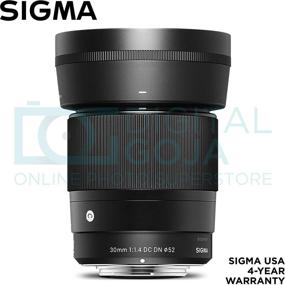 img 2 attached to Лучший объектив Sigma 30mm f/1.4 DC DN Contemporary для крепления Canon EF-M: Комплект аксессуаров и для путешествий