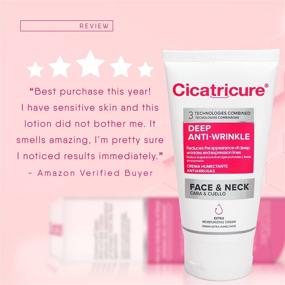 img 2 attached to 🌿 Cicatricure Anti-Wrinkle Face Cream - Fine Lines & Wrinkles Solution with Q Acetyl 10 (2.1 oz, Packaging May Vary)