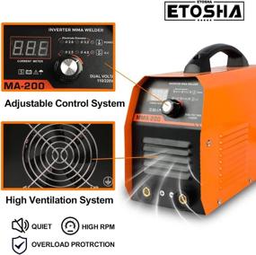 img 2 attached to ETOSHA MMA 200 🔧 Digital Inverter Portable Welding Machine