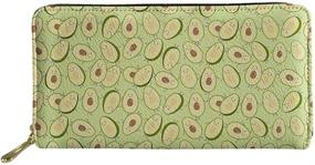 img 4 attached to COEQINE Wallets Chicken Printed Leather Women's Handbags & Wallets and Wallets