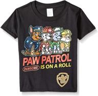 paw patrol little sleeve tshirt logo