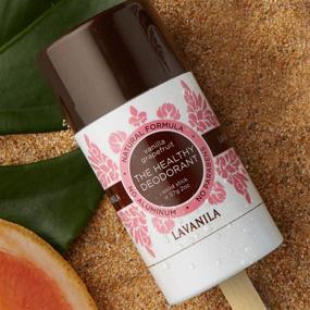 img 2 attached to 🍃 Lavanila Vanilla Grapefruit - Aluminum-Free, Vegan, Clean Deodorant (Pack of 2, 2 oz)