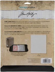 img 3 attached to 📚 Tim Holtz Idea-ology Stamp Refill Sheets – Perfect addition for your CH93822 Stamp Storage Binder! (Pack of 8 Sheets, CH93823)