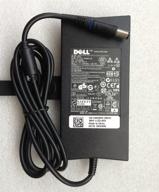dell pa-3e 90w laptop adapter: slim design charger replacement ac power adapter compatible with dell models logo