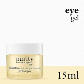 img 3 attached to 💧 philosophy purity made simple - 0.5 oz eye cream