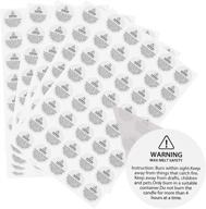 willbond warning stickers container melting crafting logo