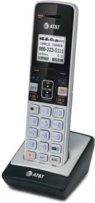 img 2 attached to 📞 AT&T TL86003 Cordless Handset Accessory - Silver/Black, Requires AT&T TL86103 for Operation