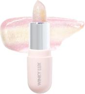 winky lux glimmer balm: color-changing pink tinted ph lip balm with vitamin e, all-day moisture and subtle glittery gloss (unicorn), 0.13 oz logo