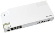 🔀 qnap qsw-m2108-2c, 8-port 2.5gbps management switch with 2 port 10gbps sfp+ / nbase-t combo. effortless web-based management. logo