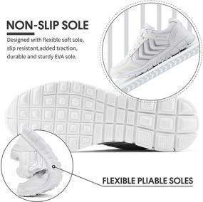 img 1 attached to Alicegana Breathable Athletic Fashion Sneakers Women's Shoes for Athletic