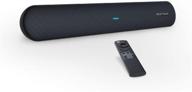 🔊 звуковая панель для телевизора bestisan soundbar - 28 дюймов, bluetooth 5.0, 4 драйвера, регулируемые низкие частоты + оптический кабель логотип