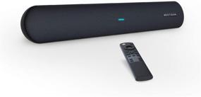 img 4 attached to 🔊 Звуковая панель для телевизора Bestisan Soundbar - 28 дюймов, Bluetooth 5.0, 4 драйвера, регулируемые низкие частоты + оптический кабель