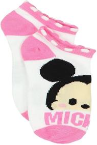 img 2 attached to Tsum Tsum Girls Womens 6 Pack Socks: Fun & Cozy Footwear for Big Kids, Teens & Adults!