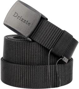 img 4 attached to Ultimate Durability: Drizzte Military Nylon Plastic Buckle Men's Accessories
