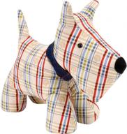 sturdy and charming ulster weavers dog door stop: the perfect companion to secure your doors логотип