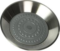 peerless rp70537bn raincan showerhead brushed logo