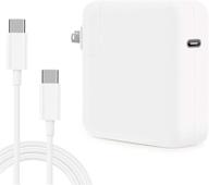 🔌 gakus 96w usb c charger power adapter - compatible with macbook pro 16, 15, 13 inch, new air 13 inch 2020/2019/2018, ipad pro 12.9, 11, thunderbolt 3 power supply - type c logo