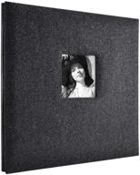 📚 mcs mbi black diamond glitter scrapbook album: perfect for 12x12 inch pages (860133) logo