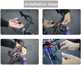 img 1 attached to 🚲 Caija-H Bike Out Front Combo Computer Mount: Durable Aluminium Alloy Handlebar Mount for Wahoo Elemnt, Elemnt Mini, Elemnt Bolt, Bike Lights. Compatible with 31.8mm and 25.4mm Handlebars
