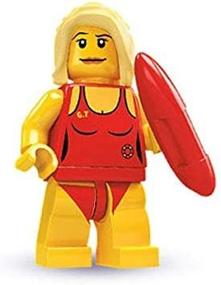 img 3 attached to LEGO Minifigures Series 2 LIFEGUARD