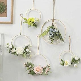 img 2 attached to Macrame Catchers Wedding Hanging Craft，Gold