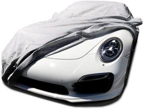 img 4 attached to 🚗 CarsCover Custom Fits Porsche 911 (991/992 Series) Carrera / Targa / Turbo / GTS Car Cover - 5 Layer Ultrashield Covers (2012-2021)