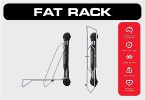 img 3 attached to 🚲 Steadyrack Fat Rack - Space-Saving Wall Mounted Bike Rack Storage - Ideal for Home, Garage, or Bike Park - 2 Pack