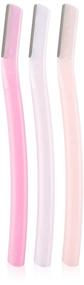 img 1 attached to 💆 SHISEIDO 3 Piece Facial Razor Set - Large Size (Japan Import) for Effective Prepping