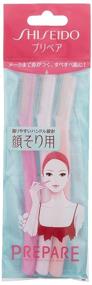 img 3 attached to 💆 SHISEIDO 3 Piece Facial Razor Set - Large Size (Japan Import) for Effective Prepping