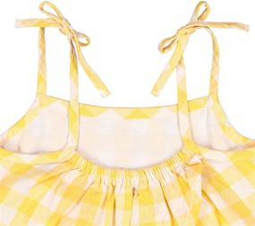 img 2 attached to Hope & Henry Girls' Sleeveless Swing Tank Top in Woven Fabric