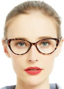 img 3 attached to 👓 OCCI CHIARI Stylish Reading Glasses Cateye Reader - Spring Hinge - Available in 1.0 to 6.0 Strengths