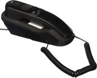 📞 at&t tr1909b trimline corded phone: caller id, black - an efficient communication solution logo